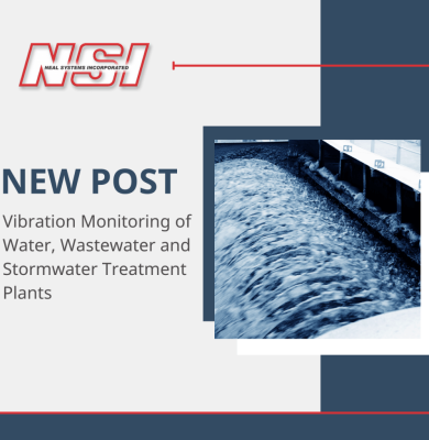 Vibration Monitoring of Water, Wastewater and Stormwater Treatment Plants
